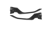 JDMuscle Tanso Dry Carbon Fiber Front Door Larger Panel Covers 2 Piece - Subaru WRX 2022-2025