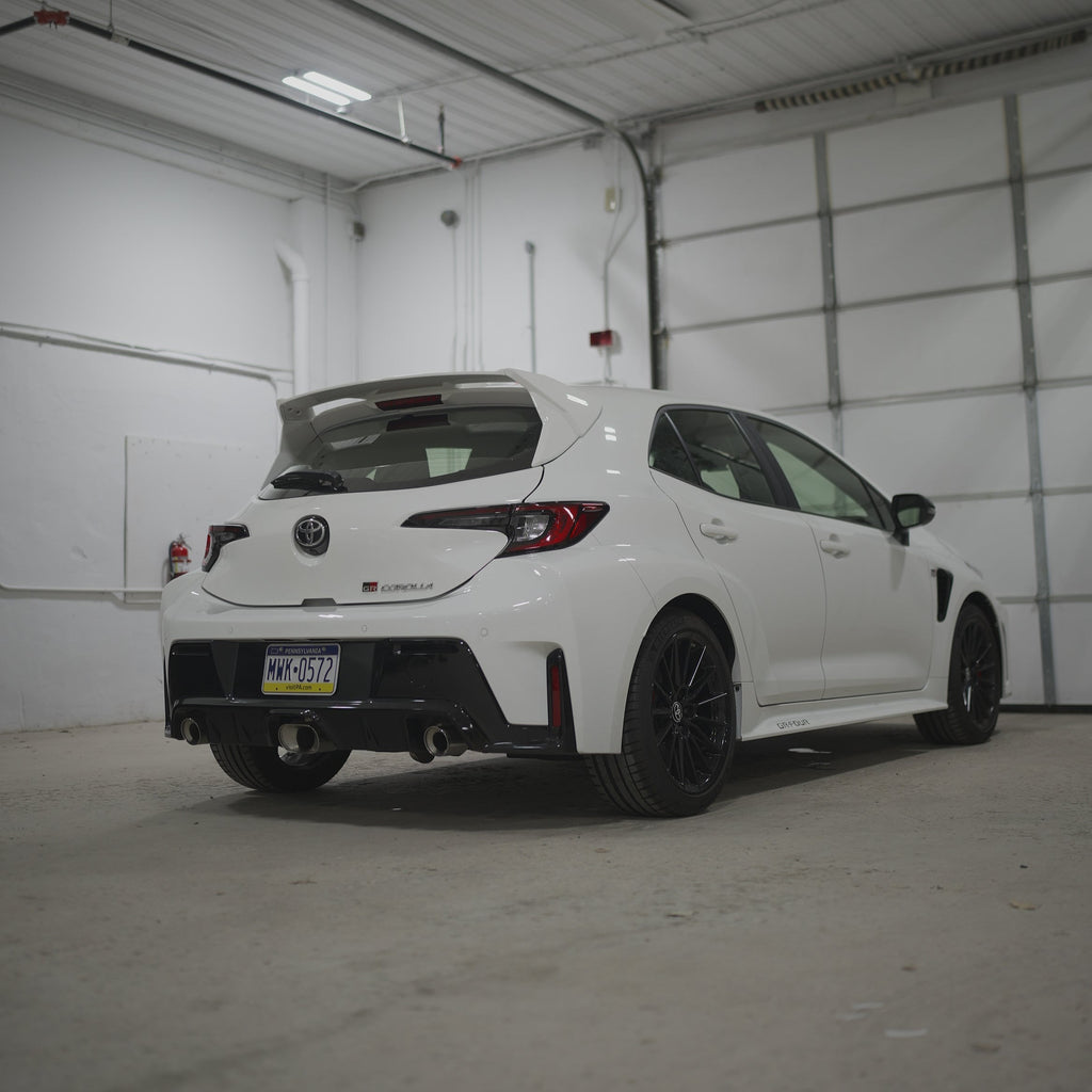 JDMuscle Spec C Spoiler (Paint Matched/Gloss Black/Carbon Fiber) - Toyota Corolla Hatchback 2019+ / GR Corolla 2023+