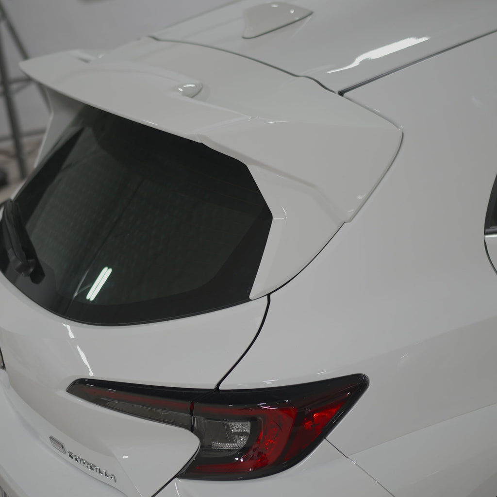JDMuscle Spec C Spoiler (Paint Matched/Gloss Black/Carbon Fiber) - Toyota Corolla Hatchback 2019+ / GR Corolla 2023+