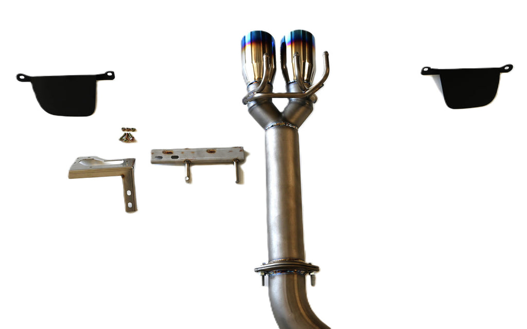 Invidia Full Titanium Catback Exhaust - Toyota GR Corolla 2023+