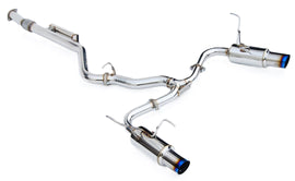 Invidia N1 Twin Outlet Single Layer Tip Cat-Back Exhaust - Subaru WRX 2022+ (VB)