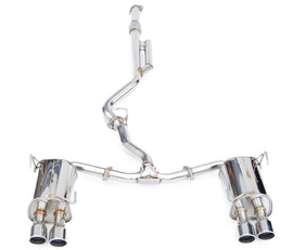 Invidia Q300 Rolled Stainless Steel Tip Cat-Back Exhaust - Subaru WRX 2022+ (VB)