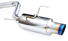 Invidia Single N1 Titanium Burnt Tip Cat-back Exhaust - Subaru WRX 2022+ (VB)