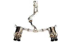 Invidia Q300 Single Layer Stainless Steel Quad Tip Cat-Back Exhaust - Subaru WRX 2022+ (VB)