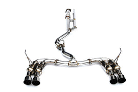 Invidia Gemini Single Layer Quad Stainless Steel Tip Cat-Back Exhaust - Subaru WRX 2022+ (VB)