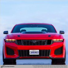 Load image into Gallery viewer, Carbonio No-Drill Front License Plate Mount - Ford Mustang (S650) 2024-2027