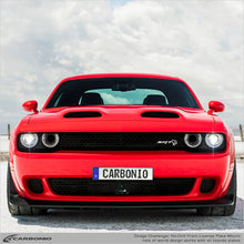 Load image into Gallery viewer, Carbonio No-Drill Front License Plate Mount - Dodge Challenger V8 SRT Models 2015-2023