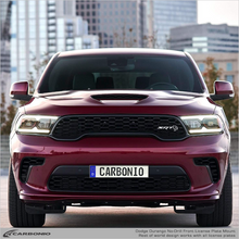 Load image into Gallery viewer, Carbonio No-Drill Front License Plate Mount - Dodge Durango 2023-2027