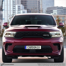 Load image into Gallery viewer, Carbonio No-Drill Front License Plate Mount - Dodge Durango 2023-2027
