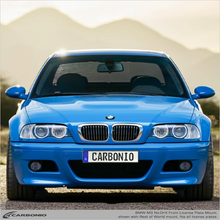 Load image into Gallery viewer, Carbonio No-Drill Front License Plate Mount - BMW M3 (E46/E9x/F8x) 2000-2019