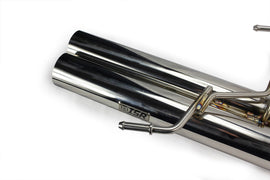 ISR Performance Series II EP Dual-Rear Section Only - BMW 3-Series (E46)