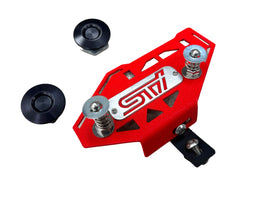 Move Over Racing Limited Edition Wrinkle Red / Black Bumper Quick Release Kit - Subaru WRX / STi 2015-2021