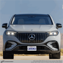 Load image into Gallery viewer, Carbonio No-Drill Front License Plate Mount - Mercedes EQE AMG SUV 2024-2026