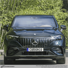 Load image into Gallery viewer, Carbonio No-Drill Front License Plate Mount - Mercedes EQE SUV 2023-2027