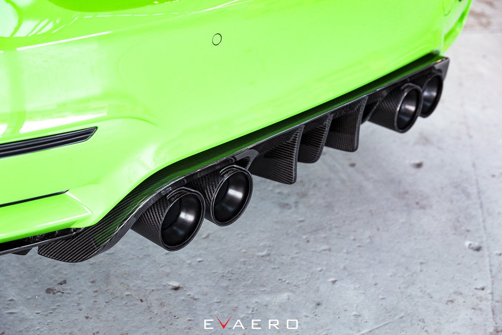 Evaero Rear Carbon Diffuser with Winglets - BMW M3/M4 (F8x) 2015-2020