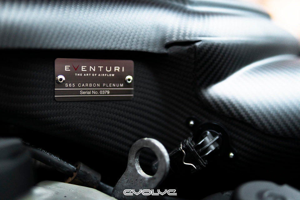 Eventuri Matte Carbon Fiber Inlet Plenum - BMW M3 (E9x) 2008-2013