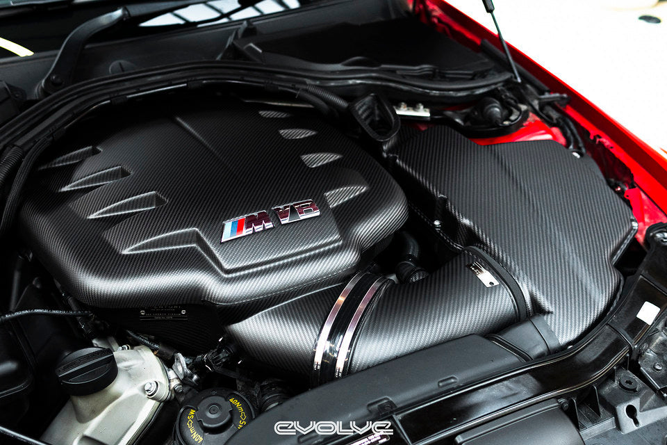 Eventuri Matte Carbon Fiber Inlet Plenum - BMW M3 (E9x) 2008-2013