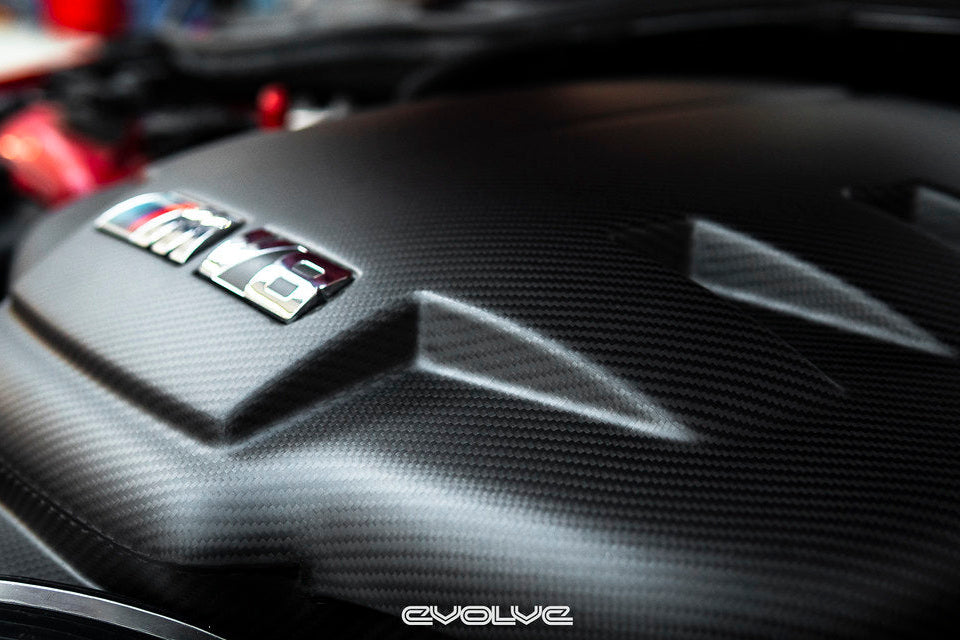 Eventuri Matte Carbon Fiber Inlet Plenum - BMW M3 (E9x) 2008-2013