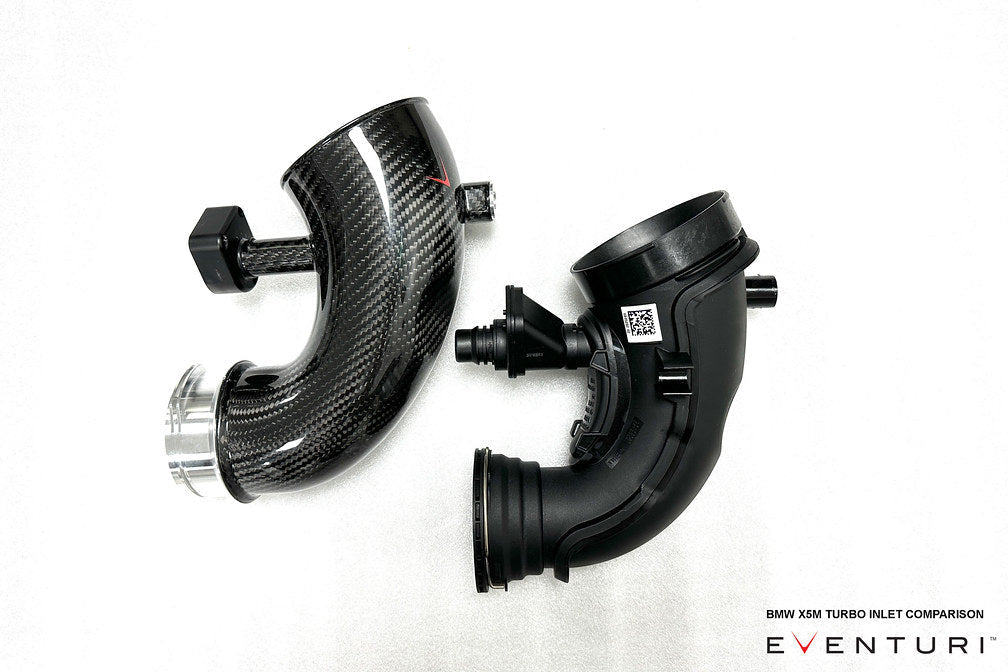 Eventuri Carbon Fiber Turbo Inlet Set - BMW X5M / X6M (F9x) 2020-2026 / XM (G09) 2023-2025