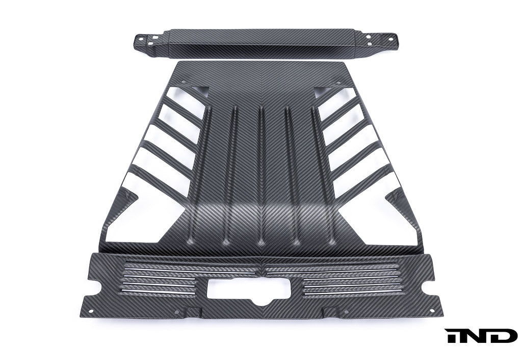 Eventuri Black Carbon Fiber Engine Cover Set - Lamborghini Huracan 2015-2024