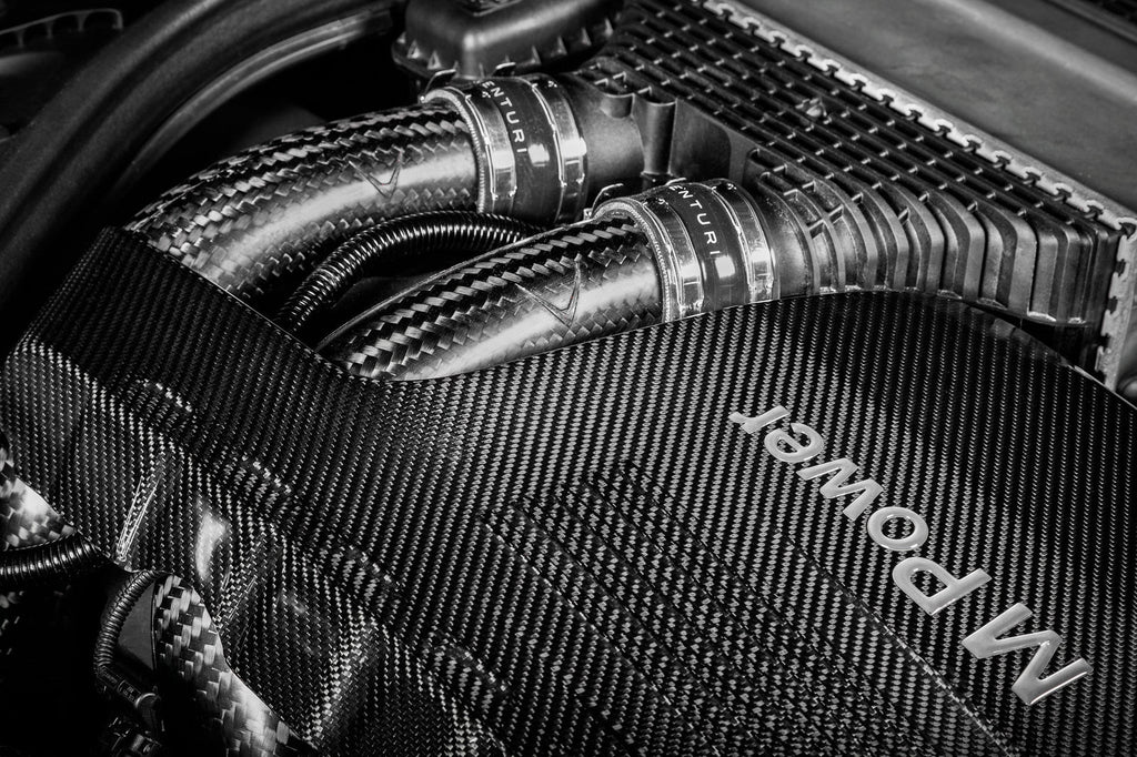 Eventuri Matte Carbon Fiber Charge Pipe Set - BMW M2 Competition & CS / M3 & M4 (F8x) 2015-2021