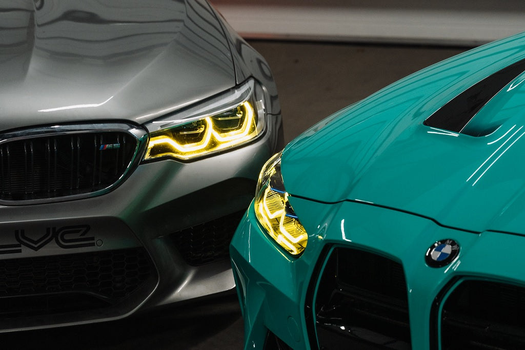 Motorsport+ CSL Style Yellow DRL LED Module Set - BMW M5 (F90) Pre-LCI 2016-2020