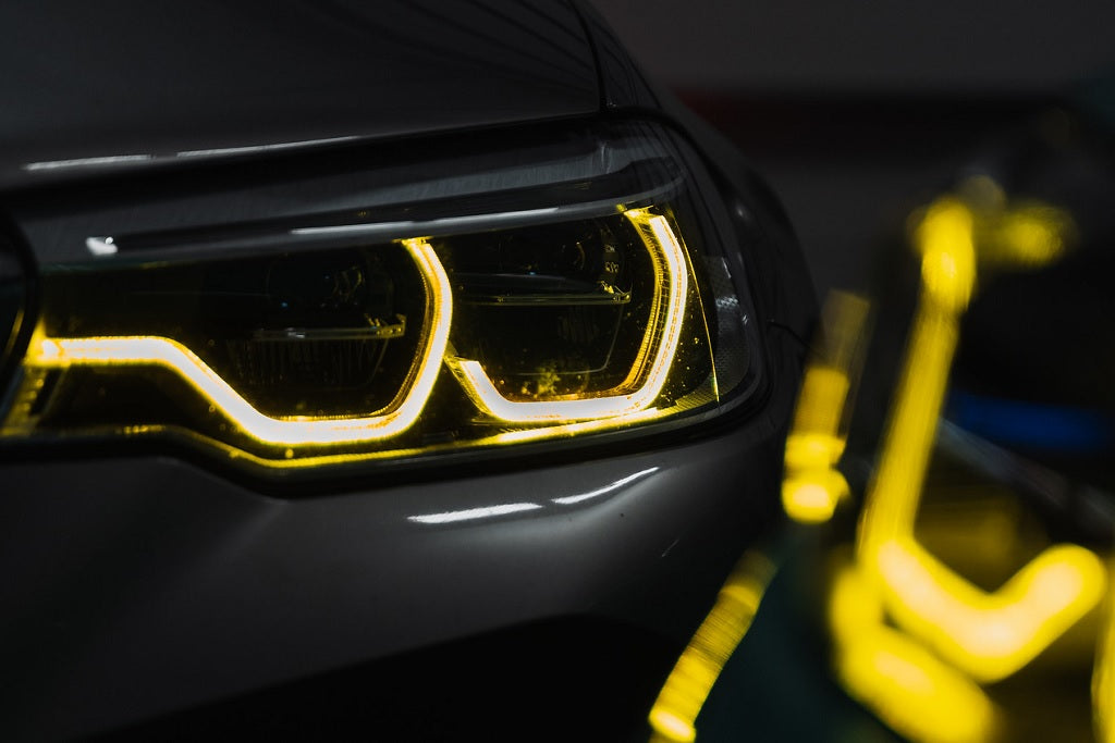 Motorsport+ CSL Style Yellow DRL LED Module Set - BMW M5 (F90) Pre-LCI 2016-2020