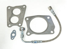 Load image into Gallery viewer, Forced Performance Blue 58mm BB Turbo (Black Housing; Internal WG w/Oil Line) - Subaru WRX 2015-2021