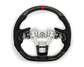 FactionFab Steering Wheel Carbon Fiber & Suede - Subaru WRX 2022+