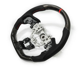 FactionFab Steering Wheel Carbon Fiber & Suede - Subaru WRX 2022+