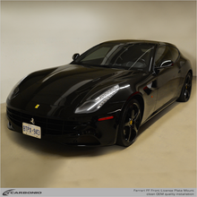 Load image into Gallery viewer, Carbonio No-Drill Front License Plate Mount - Ferrari FF &amp; GTC4 Lusso 2011-2021