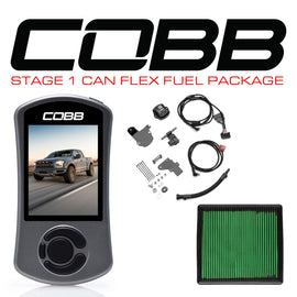 Cobb Stage 1 CAN Flex Fuel Power Package w/TCM - Ford F-150 Ecoboost Raptor 2017-2020