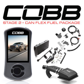 Cobb Stage 2+ CAN Flex Fuel Power Package - Ford F-150 Ecoboost Raptor 2017-2020
