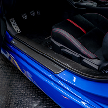 Load image into Gallery viewer, JDMuscle Tanso Carbon Fiber Outer Door Sill Covers - Subaru BRZ / Toyota GR86 2022+