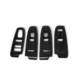 JDMuscle Tanso Dry Carbon Fiber Window Switch Cover with Gloss Finish - Subaru WRX 2022-2025