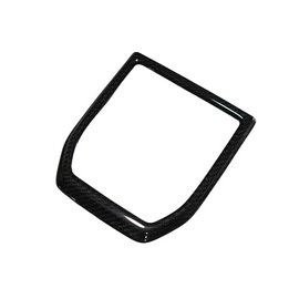 JDMuscle MT Tanso Dry Carbon Fiber Shifter Trim Cover w/ Gloss Finish - Subaru WRX 2022-2025