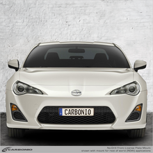 Load image into Gallery viewer, Carbonio No-Drill Front License Plate Mount - Scion FR-S 2013-2016