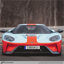 Load image into Gallery viewer, Carbonio No-Drill Front License Plate Mount - Ford GT 2017-2022