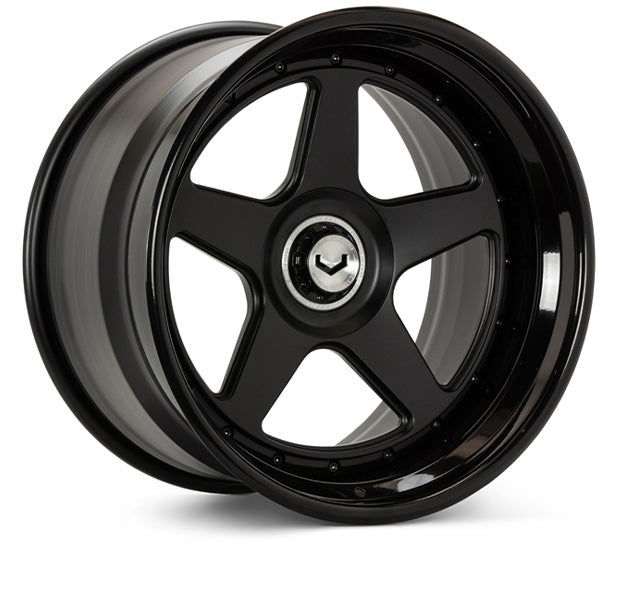 Vossen GEN-01 (3-piece) Forged Satin Black Center / Gloss Black Outer / Center Lock Wheel - 21x13 - Lamborghini Aventador Rear Fitment