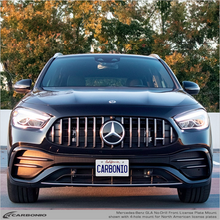 Load image into Gallery viewer, Carbonio No-Drill Front License Plate Mount - Mercedes GLA-Class 2021-2026