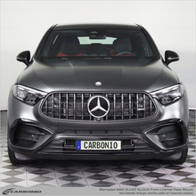 Load image into Gallery viewer, Carbonio No-Drill Front License Plate Mount - Mercedes GLC43 AMG / GLC63 AMG S 2024-2027