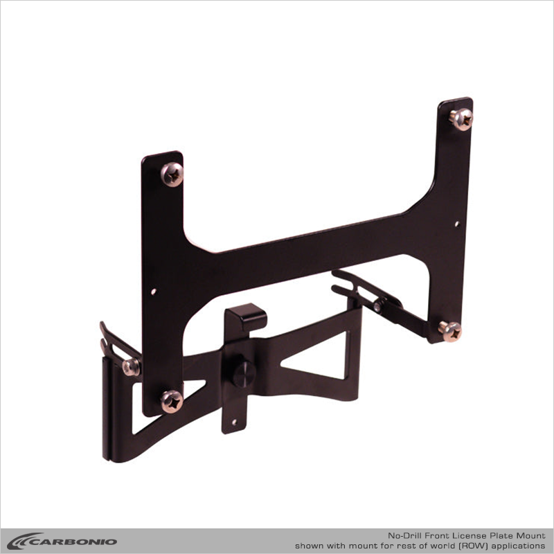 Carbonio No-Drill Front License Plate Mount - Toyota GR86 2022-2027