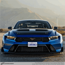 Load image into Gallery viewer, Carbonio No-Drill Front License Plate Mount - Ford Mustang GTD (S650) 2026-2027