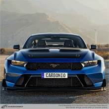Load image into Gallery viewer, Carbonio No-Drill Front License Plate Mount - Ford Mustang GTD (S650) 2026-2027