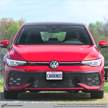 Load image into Gallery viewer, Carbonio No-Drill Front License Plate Mount - Volkswagen GTI 2025-2027