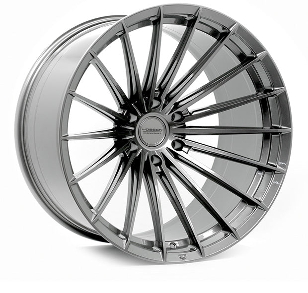Vossen HFX-4 Hybrid Forged X Deep Gloss Gunmetal Wheel - 6x135 22x9.5 +20