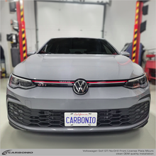 Load image into Gallery viewer, Carbonio No-Drill Front License Plate Mount - Volkswagen GTI 2022-2024