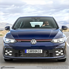 Load image into Gallery viewer, Carbonio No-Drill Front License Plate Mount - Volkswagen GTI 2022-2024