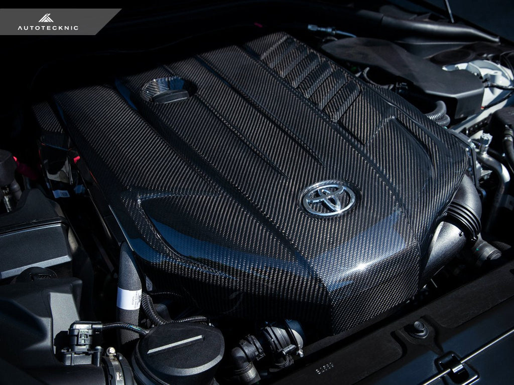 AutoTecknic Carbon Fiber Engine Cover - Toyota GR Supra (A9x) 2020-2026