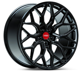 Vossen HF-2 Hybrid Forged Deep Gloss Black Wheel - 5x114.3 22x10.5 +32